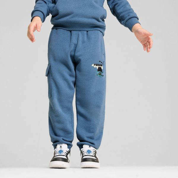 PUMA Puma x TROLLS Cargo Pants Kids, Blue, Size 5-6Y, Clothing