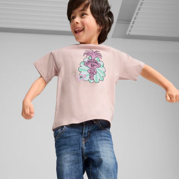PUMA Puma x TROLLS Graphic Tee Kids, Pink, Size 7-8Y, Clothing