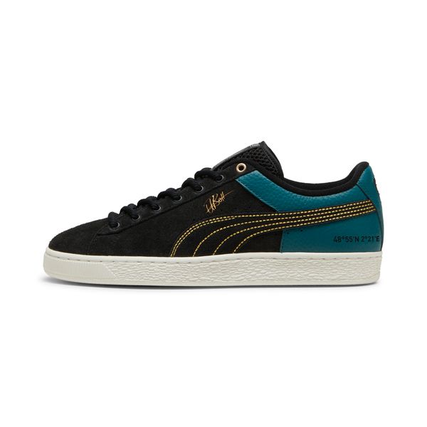 PUMA Puma x USAIN BOLT Suede Sneakers Unisex, Black, Size 40, Shoes