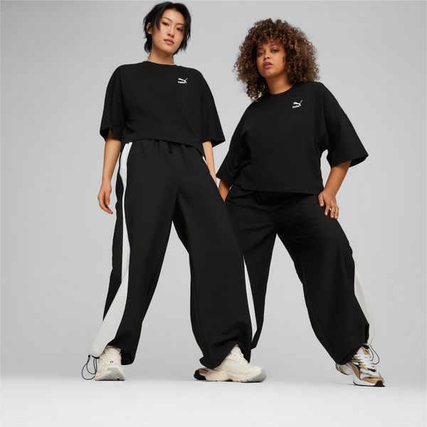 PUMA Women's Puma BETTER CLASSICS's T-Shirt, Black, Size M, Clothing