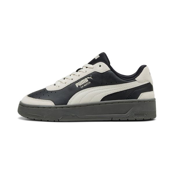 PUMA Women's Puma CA Match Quiet Lux Sneakers, Black, Size 40, Shoes