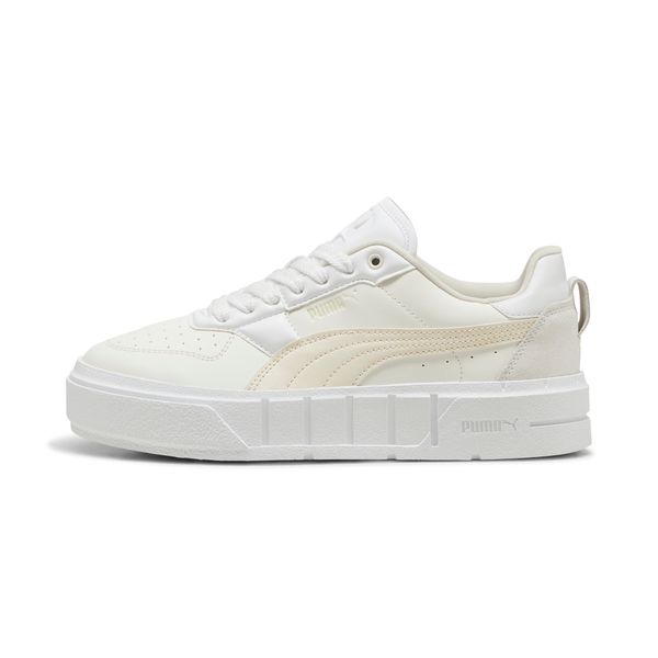 PUMA Women's Puma Cali Court Winter Volume Sneakers, White, Size 37.5, Shoes