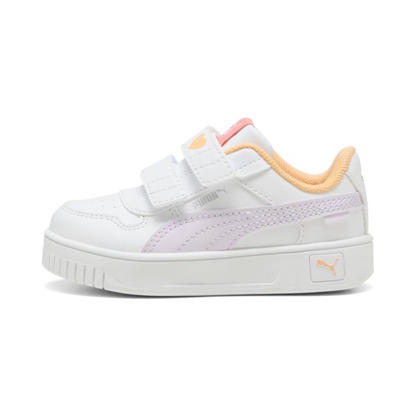 PUMA Women's Puma Carina Street Lacey Sneakers Toddler, White, Size 19, Shoes