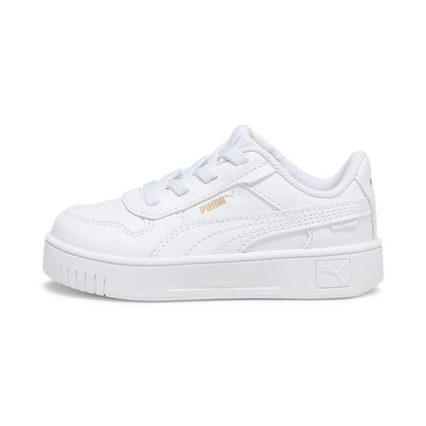 PUMA Women's Puma Carina Street Toddlers' Sneakers, White, Size 25, Shoes