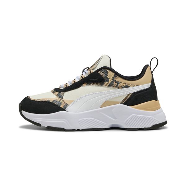 PUMA Women's Puma Cassia Snake Chic Sneakers, Gray, Size 40.5, Shoes