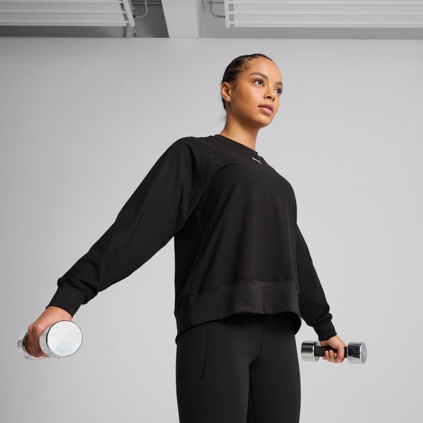 PUMA Women's Puma CLOUDSPUN Fashion Midlayer, Black, Size XS, Clothing