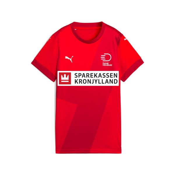 PUMA Women's Puma Danish Handball Federation Home Jersey, Red, Size XXL, Clothing