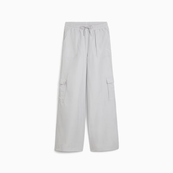PUMA Women's PUMA Dare To Midnight Mo Pants, Cool Light Grey