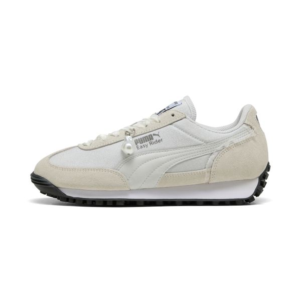 PUMA Women's Puma Easy Rider Glam Athletics Sneakers, Gray, Size 39, Shoes