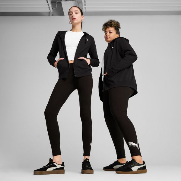 PUMA Women's Puma ESS METALLIC Leggings, Black, Size L, Clothing