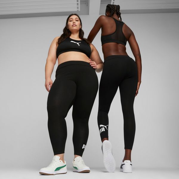 PUMA Women's Puma Essentials Logo Leggings, Black, Size XS, Clothing
