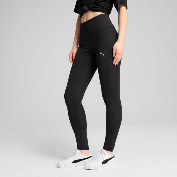 PUMA Women's Puma EVOSTRIPE Tights, Black, Size M, Women