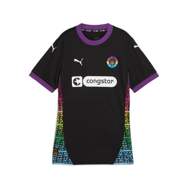 PUMA Women's Puma FC St. Pauli 24/25 Third Jersey, Black, Size S, Sport