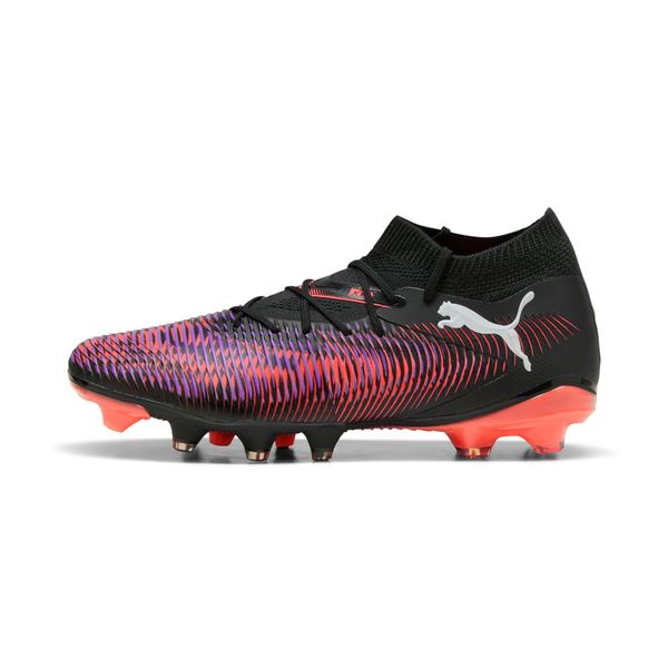 PUMA Women's Puma FUTURE 8 MATCH FG/AG Football Boots, Black, Size 35.5, Shoes