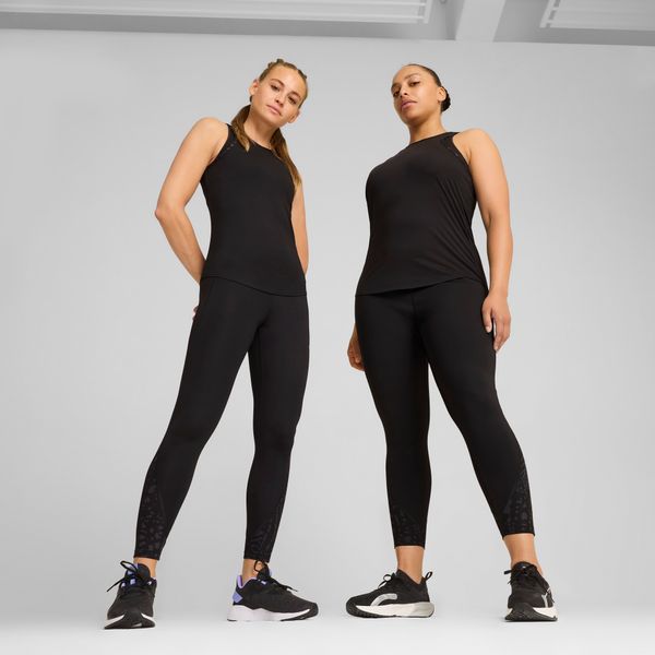 PUMA Women's Puma HYPERNATURAL High-Waist 7/8 Tights, Black, Size XS, Clothing