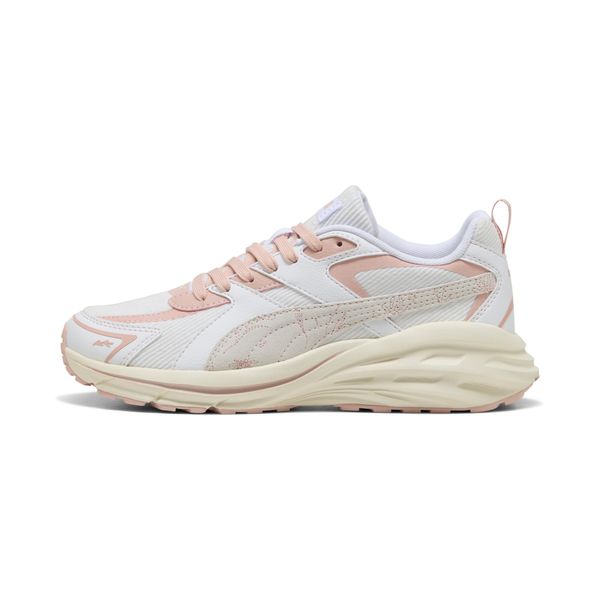 PUMA Women's Puma Hypnotic Crafted Flowers Sneakers, White, Size 39, Shoes