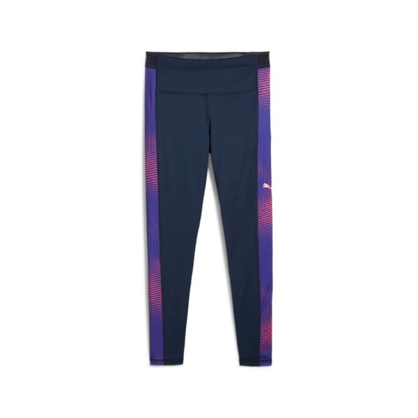 PUMA Women's Puma individual BLAZE Tights, Blue, Size XS, Sport