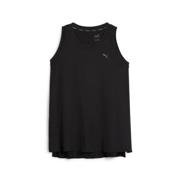 PUMA Women's Puma Maternity STUDIO Trend's Training Tank Top, Black, Size XS, Clothing