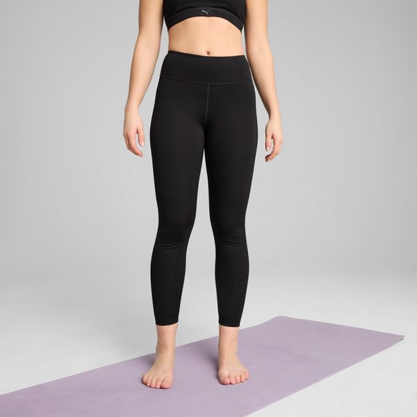 PUMA Women's Puma MOVE High-Waisted 7/8 Tights, Black, Size S, Clothing