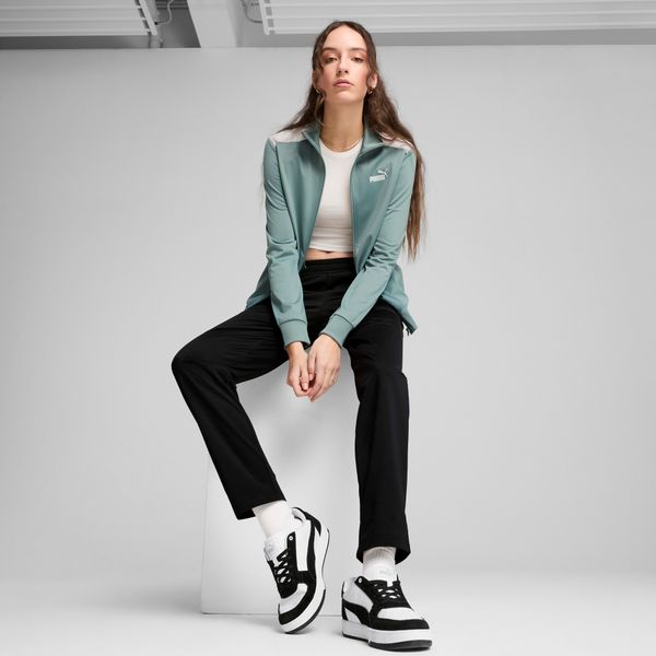 PUMA Women's Puma Poly Suit, Green, Size XL, Clothing