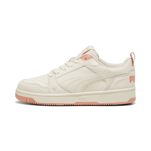 PUMA Women's Puma Rebound V6 Low Coquette Sneakers, White, Size 36, Shoes