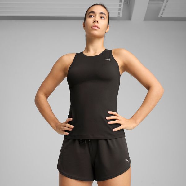 PUMA Women's Puma RUN CLOUDSPUN Running Tank Top, Black, Size M, Clothing