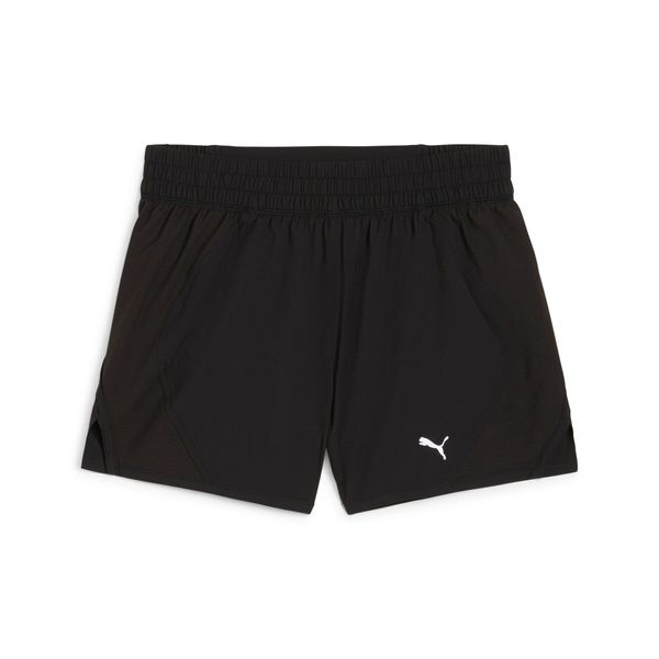 PUMA Women's Puma Run Velocity ULTRAWEAVE 4"'s Running Shorts, Black, Size 3XL, Sports