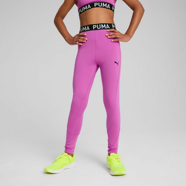 PUMA Women's Puma STRONG Train Tights Youth, Purple, Size 13-14Y, Clothing