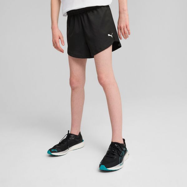 PUMA Women's Puma Train All Day ESS Woven Shorts Youth, Black, Size 13-14Y, Clothing