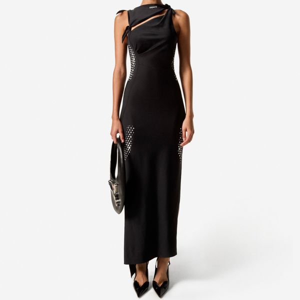 PUMA Women's Puma x COPERNI Floor Length Dress, Black, Size L, Clothing
