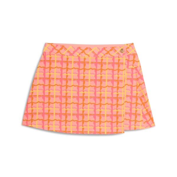PUMA Women's Puma x DANI DAZEY Wrap Skirt, Pink, Size XS, Clothing