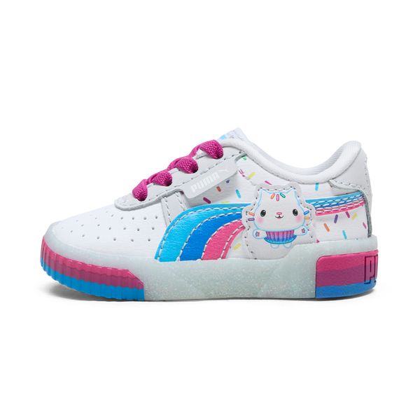 PUMA Women's Puma x GABBY'S DOLLHOUSE Cali Sneakers Toddlers, White, Size 22, Shoes