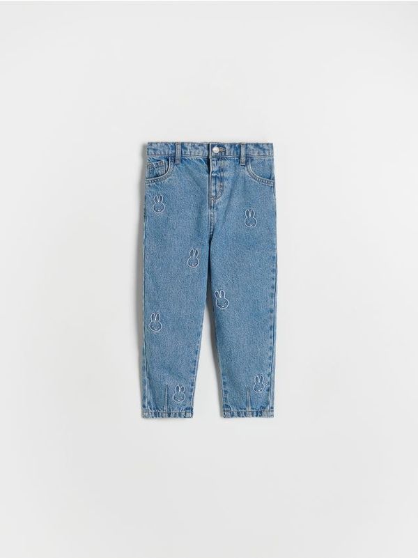Reserved Reserved - BABIES` JEANS TROUSERS - plava