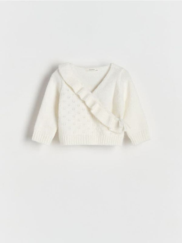 Reserved Reserved - BABIES` SWEATER - krem