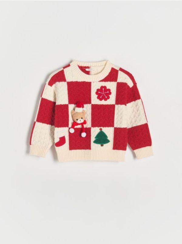 Reserved Reserved - BABIES` SWEATER - šaren
