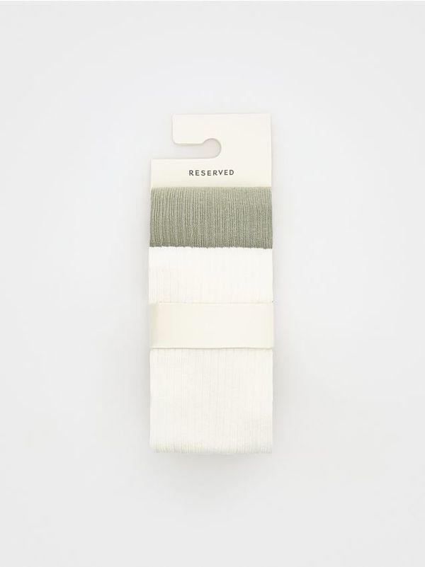 Reserved Reserved - BABIES` TIGHTS MULTI - krem