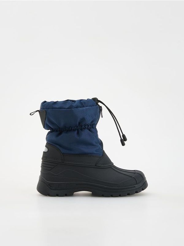 Reserved Reserved - BOYS` BOOTS - mornarsko plava
