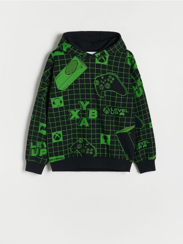 Reserved Reserved - BOYS` JOGGING TOP - crno