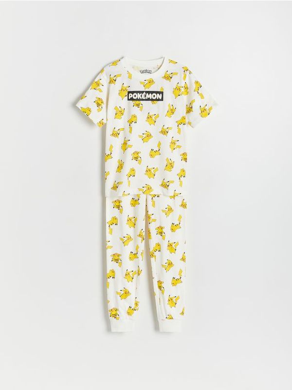 Reserved Reserved - BOYS` PYJAMA - krem
