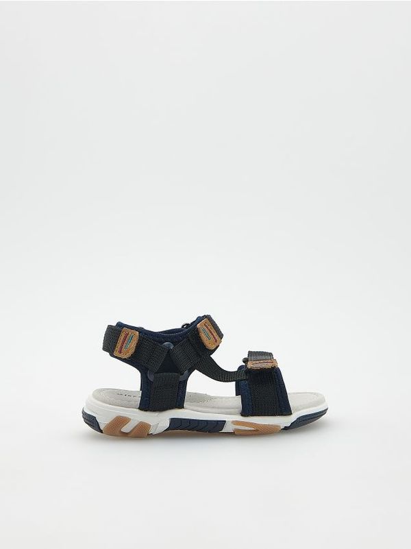 Reserved Reserved - BOYS` SANDALS - mornarsko plava