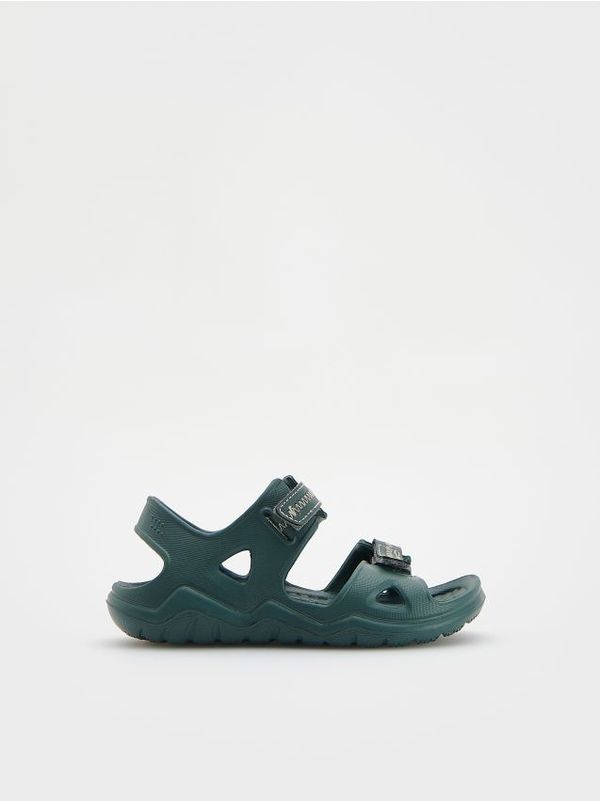 Reserved Reserved - BOYS` SANDALS - prljavozeleno
