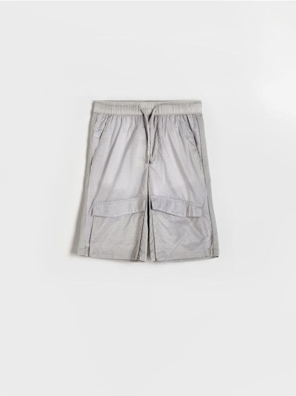 Reserved Reserved - BOYS` SHORTS - tamnosivo