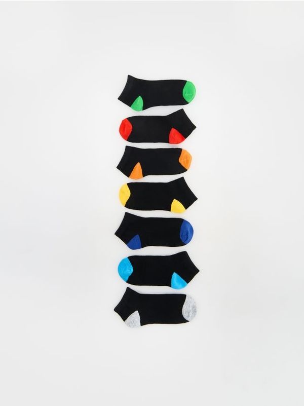 Reserved Reserved - BOYS` SOCKS MULTI - crno