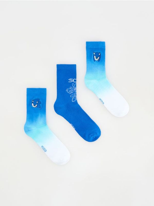 Reserved Reserved - BOYS` SOCKS MULTI - plava