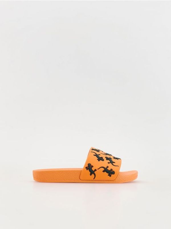 Reserved Reserved - BOYS` STRAPPY SANDALS - narančasta