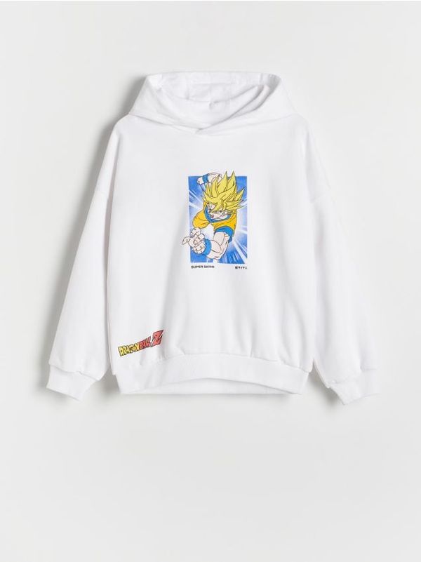 Reserved Reserved - BOYS` SWEATSHIRT - bijela