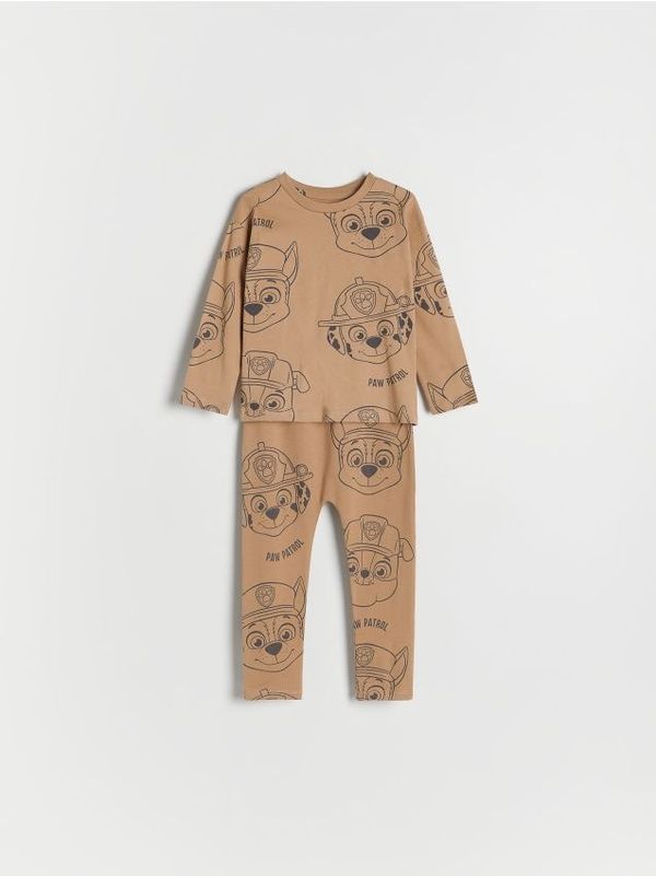 Reserved Reserved - BOYS` T-SHIRT & TROUSERS - bež
