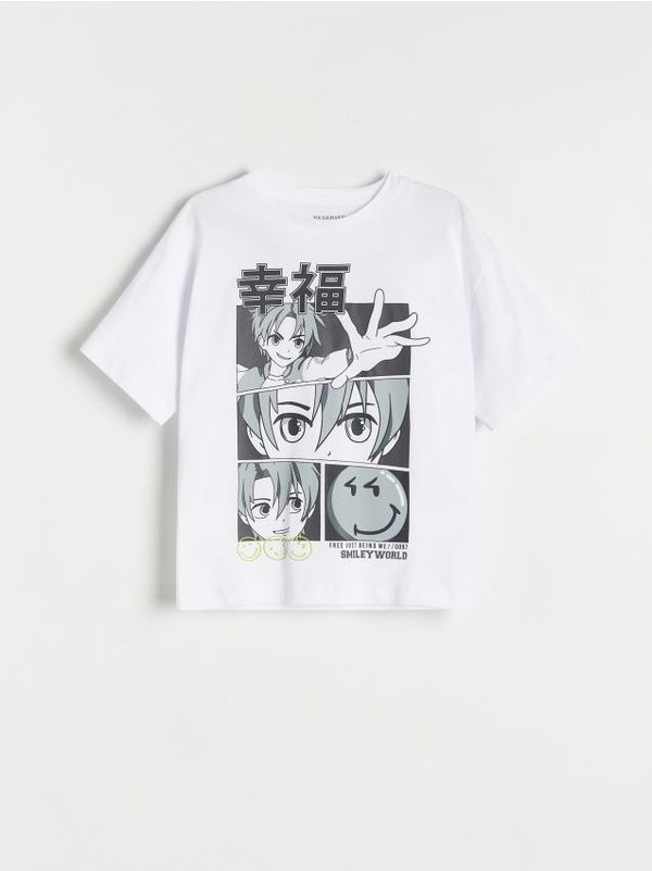 Reserved Reserved - BOYS` T-SHIRT - bijela