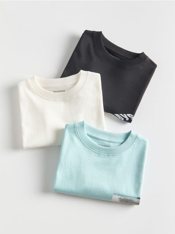 Reserved Reserved - BOYS` T-SHIRT - crno