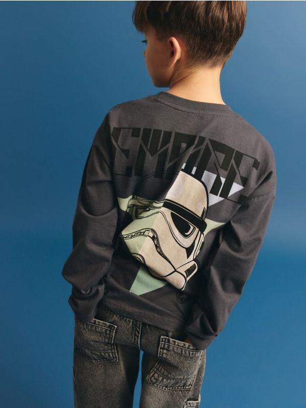 Reserved Reserved - BOYS` T-SHIRT - tamnosivo